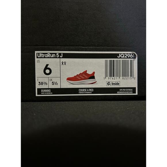 Adidas UltraRun 5J / $60 Retail!! / Size 6Y (7W) / Brand New - Picture 8 of 8